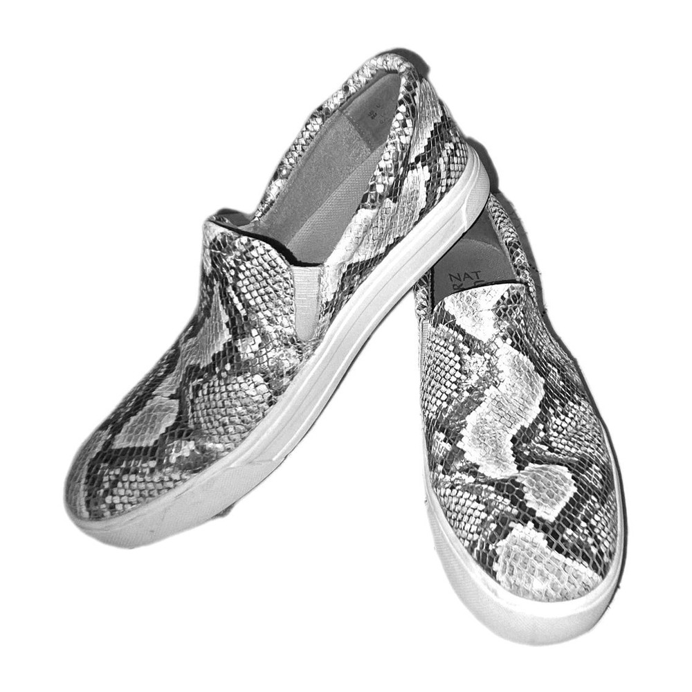 Naturalizer Aileen Rainbow Mermaid Snakeskin Slip-on Sneakers Nordstroms sz 8 - Picture 2 of 6